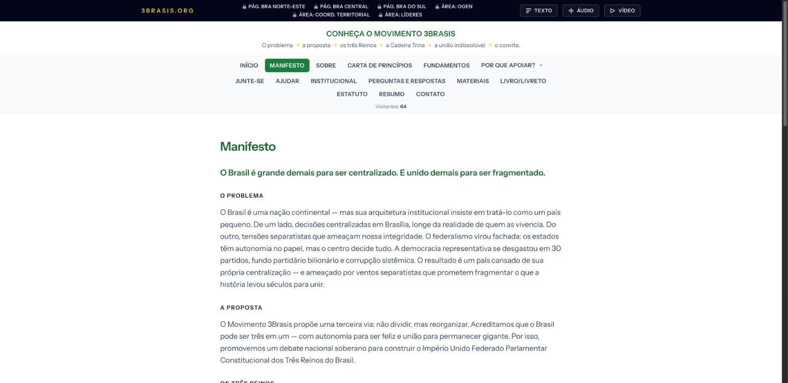 Movimento 3Brasis - imagem 2